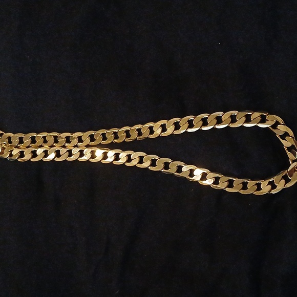 Womans 18kgf Over 925 Necklace with bracelet - Picture 4 of 4